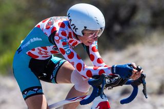 Edwige Pitel (QCW Cycling) during stage 3 of the Tour of The Gila on April 20, 2018 in Silver City, New Mexico.
