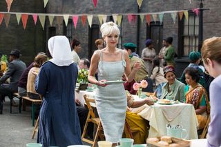 WARNING: Embargoed for publication until 00:00:01 on 04/02/2016 - Programme Name: Call The Midwife - TX: n/a - Episode: n/a (No. 6) - Picture Shows: Nurse Trixie Franklin (HELEN GEORGE) - (C) Neal Street Productions - Photographer: Sophie Mutevelian