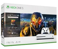 1TB Xbox One S | Oferta Anthem | $333 $279.95 en Newegg