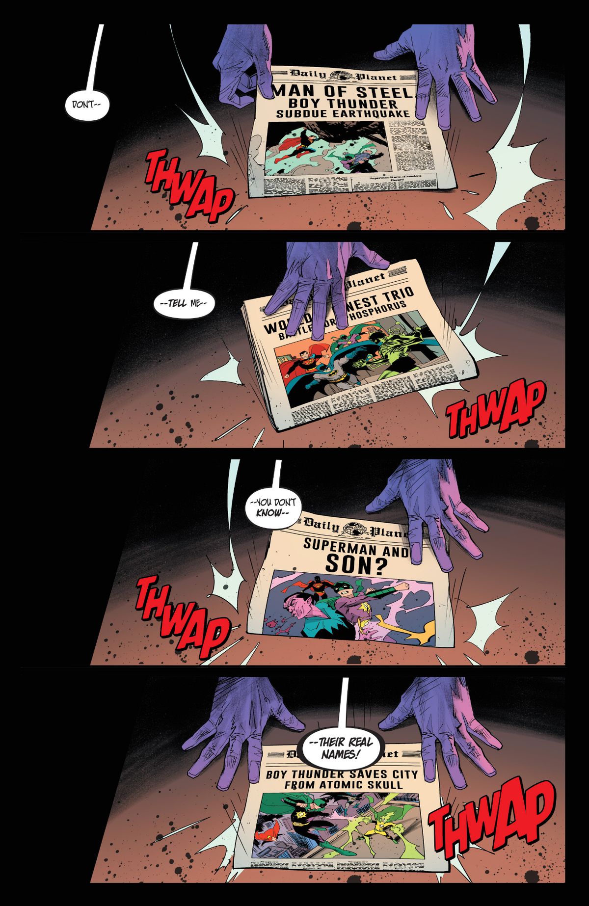 Batman/Superman: World's Finest #10 pages