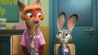 Nick Wilde and Judy Hopps in Zootopia 2