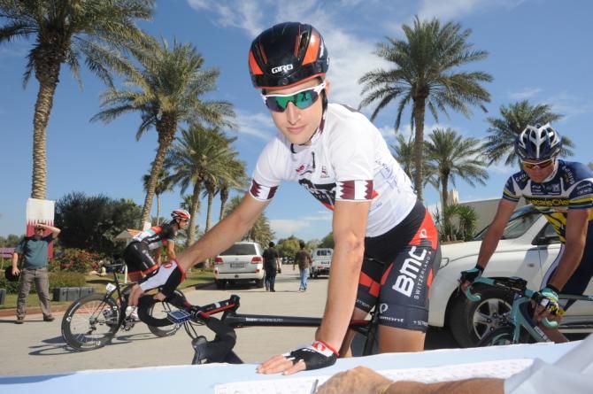 Best young rider Taylor Phinney signs in