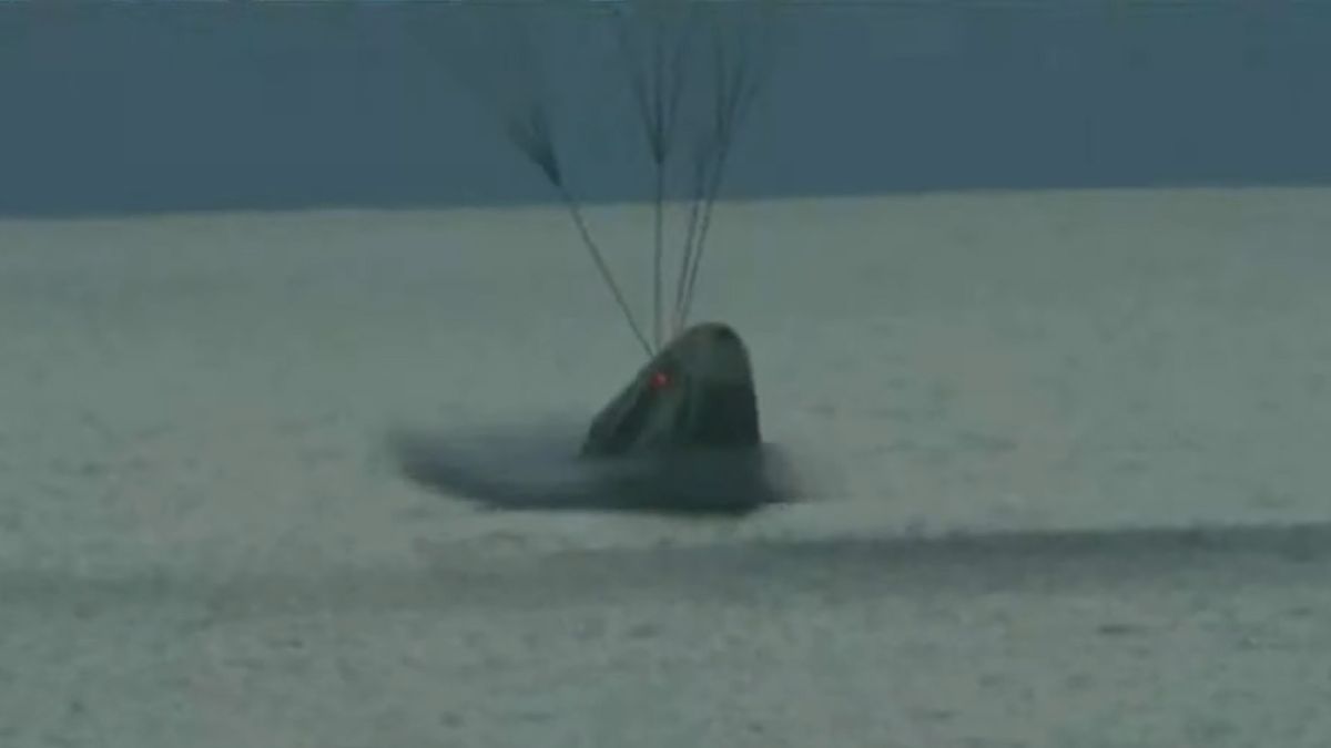 SpaceX's private Inspiration4 crew returns to Earth with historic splashdown off Florida coast