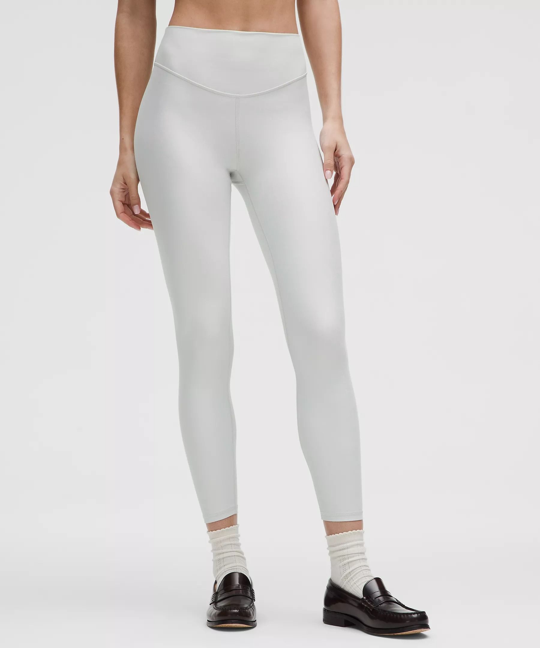 Lululemon, Wunder Under SenseKnit High-Rise Tights 25" in Vapor