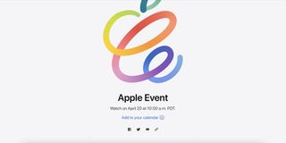 Apple Events April 2021 Apple Events Sharing Options