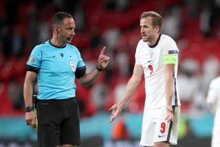 Harry Kane, right, has failed to find the net so far at Euro 2020