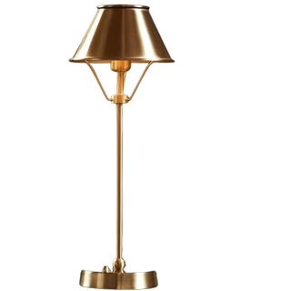 Brass Hector Rechargeable Large Table Lamp