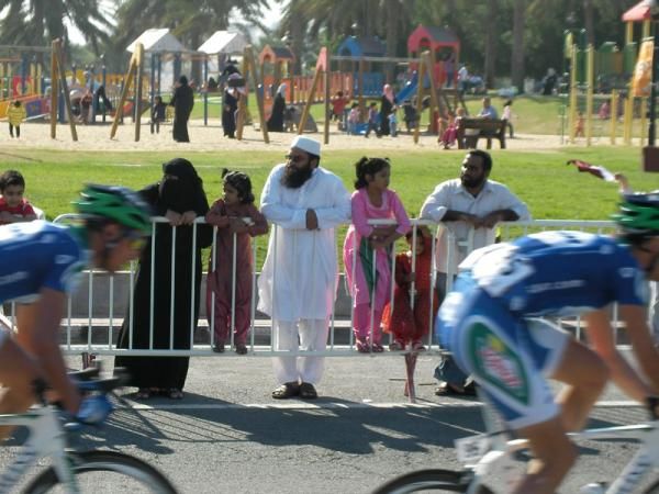 The crowds came out for the race's final stage