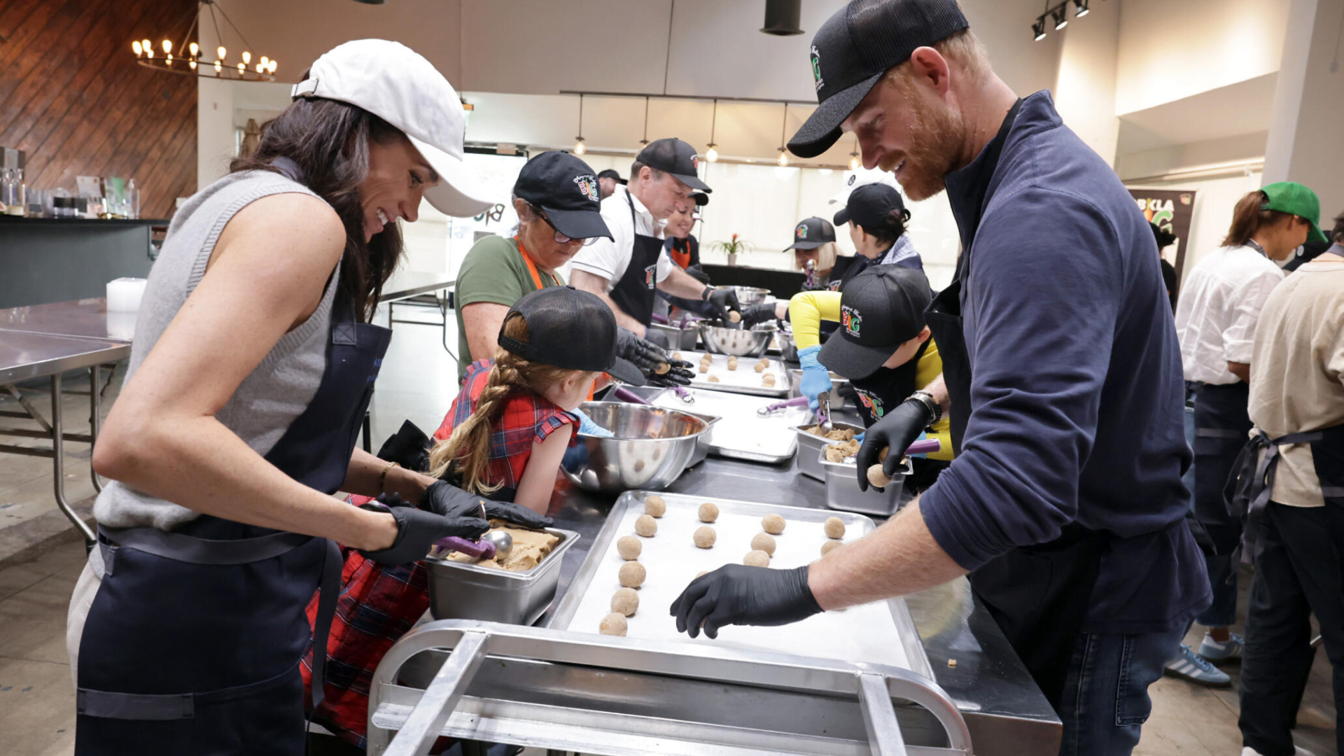 Meghan Markle, Prince Harry, Prince Archie, and Princess Lilibet volunteer ahead of Thanksgiving