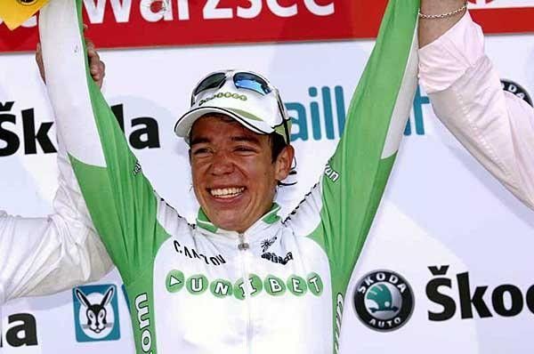 The happy winner