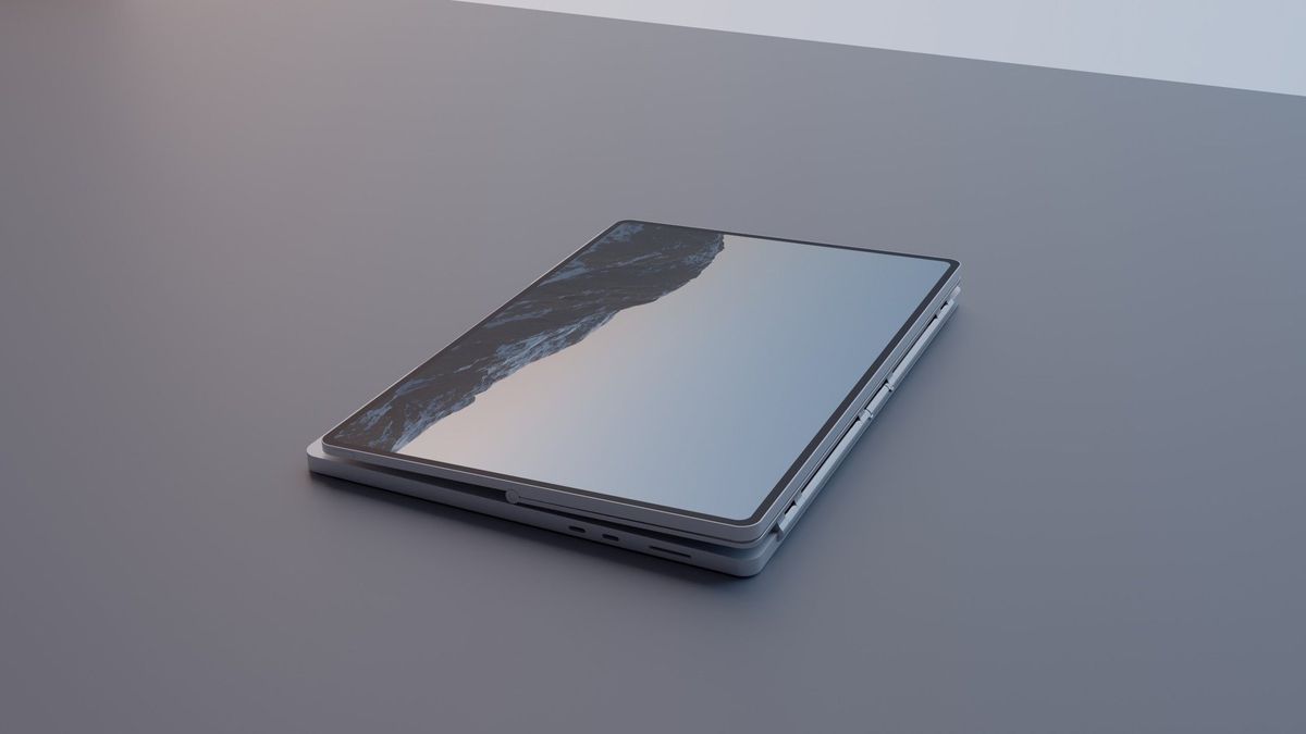 Surface Laptop Studio Unofficial Render