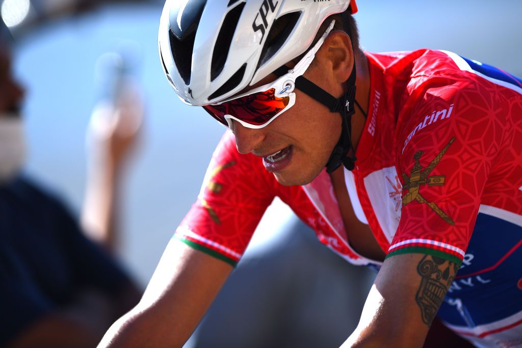 Fausto Masnada lost the race lead on stage 5