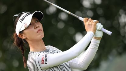 Lydia Ko competing in the Dana Open