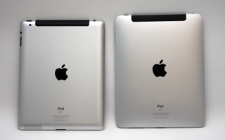 iPad (right) & iPad 2 (left)