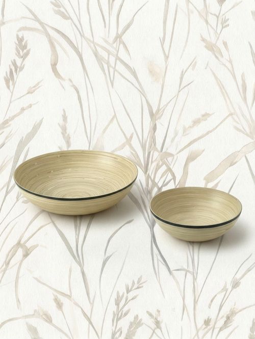 Soluppg&aring;ng Serving Bowl, Set of 2 - Bamboo