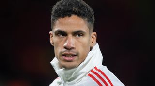 SHEFFIELD, ENGLAND - OCTOBER 21: Raphael Varane of Manchester United ahead of the Premier League match between Sheffield United and Manchester United at Bramall Lane on October 21, 2023 in Sheffield, United Kingdom. (Photo by Joe Prior/Visionhaus via Getty Images)