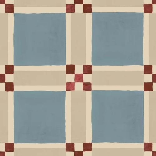 Rebel Walls, Bold Grid, Light Blue