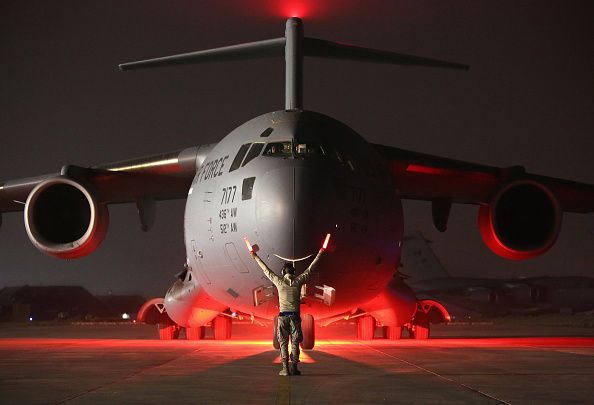 A plane that will deliver a drone.