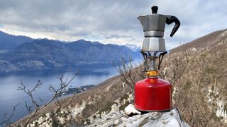 how to store camping gear: camping stove