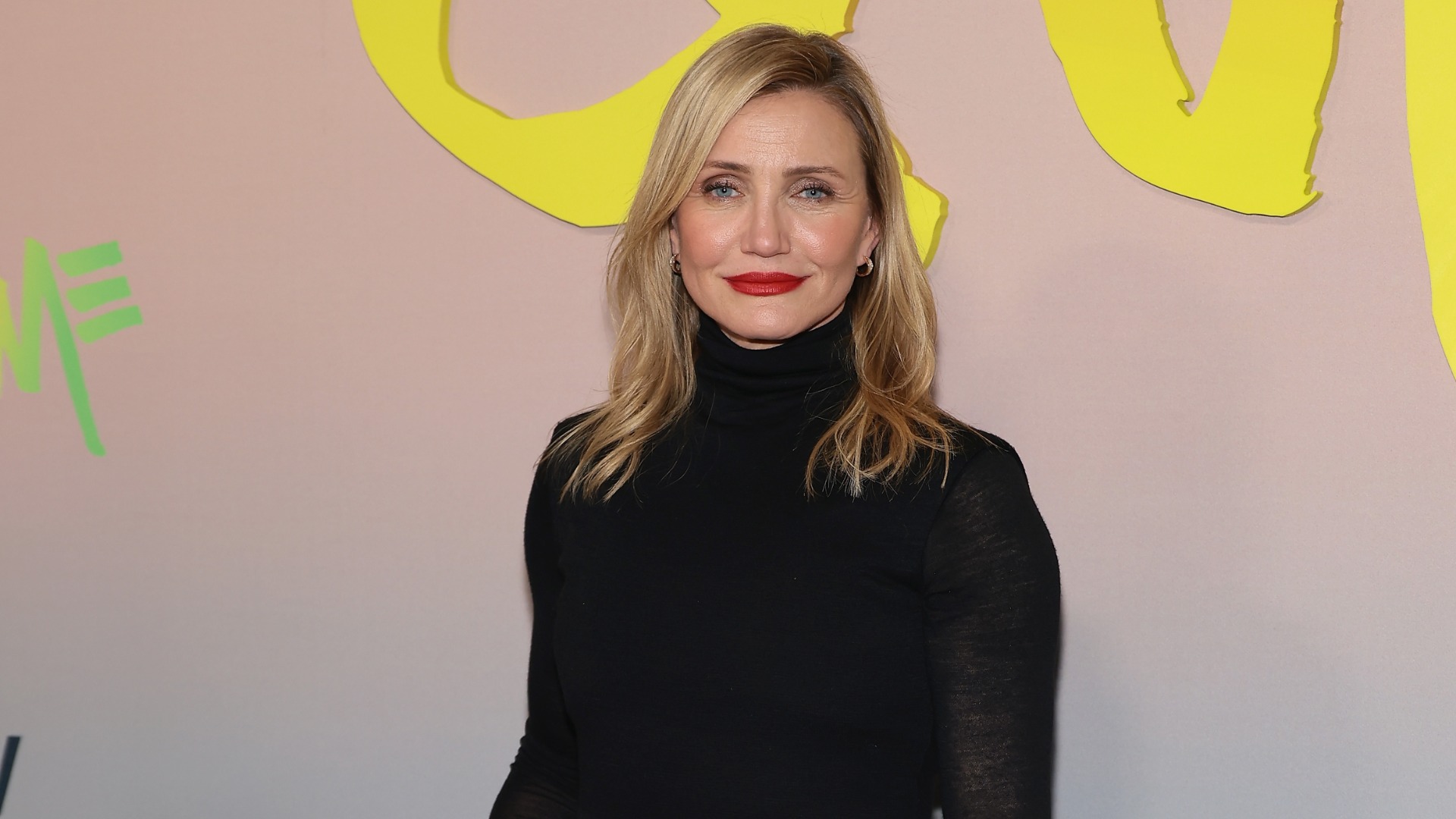 Cameron Diaz attends the world premiere of Apple's "Outcome" at AMC Lincoln Square Theatre