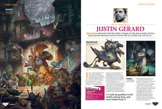 ImagineFX interview spread 193