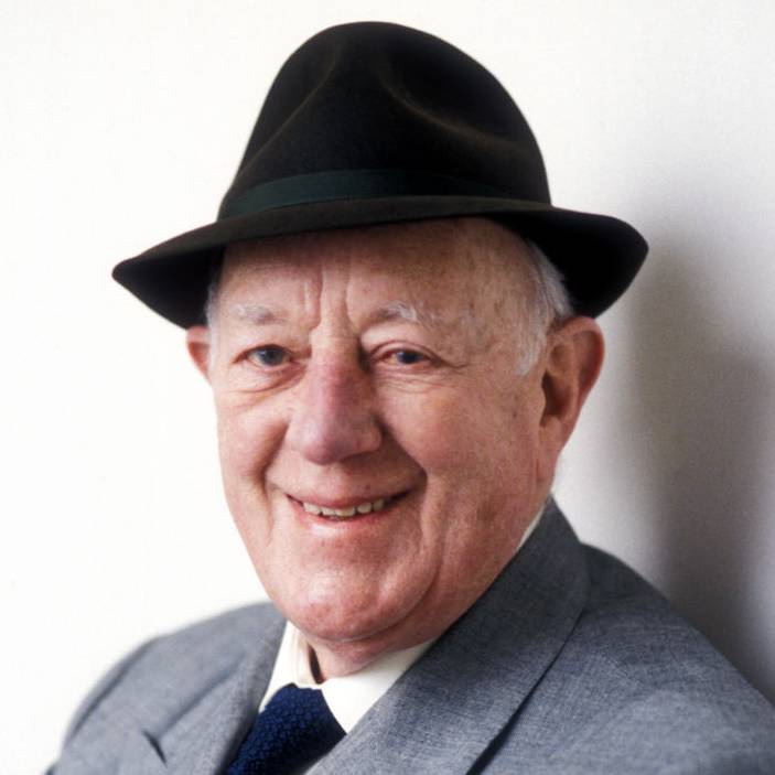 Sir Alec Guinness in 1996