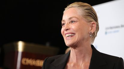 Sharon Stone shuts down question about working with meryl streep