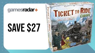 Amazon Prime Day board game sales with Ticket to Ride Europe box