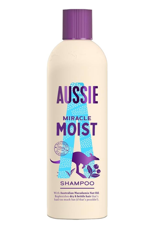 An image of Aussie Miracle Moist, one of the best shampoos.