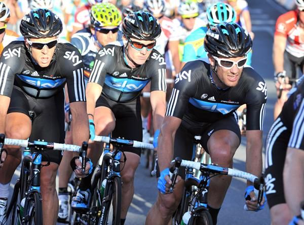 Team Sky's best today was fifth with Chris Sutton
