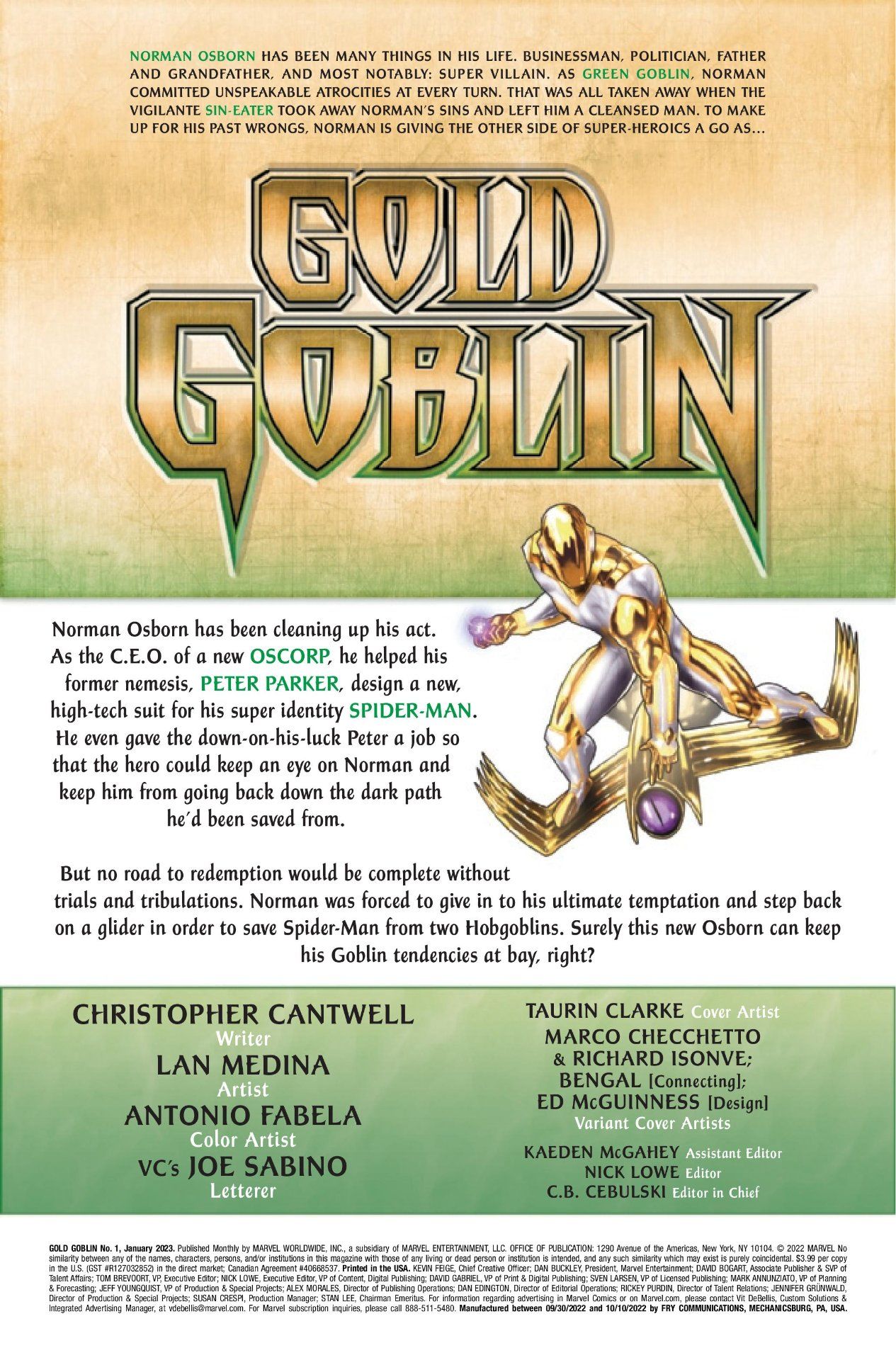 Gold Goblin #1