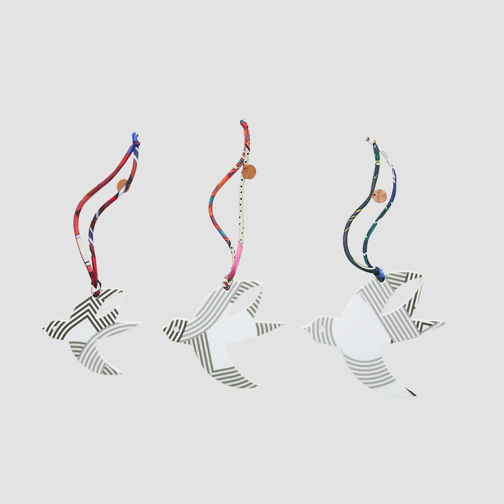 Hermès Christmas Swallows