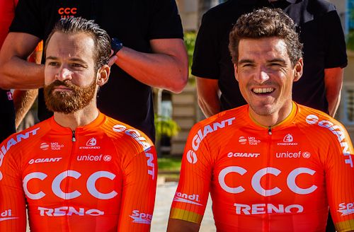 Greg Van Avermaet and Simon Geschke