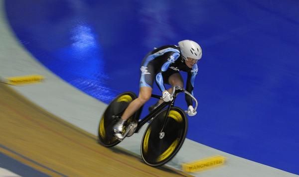 Victoria Pendleton (Team Sky) blasts to the women's 500 metre British title