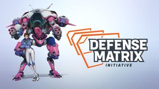 Overwatch 2 sms protection defense matrix initiative logo image with D.Va