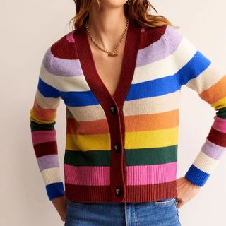 striped rainbow sweater