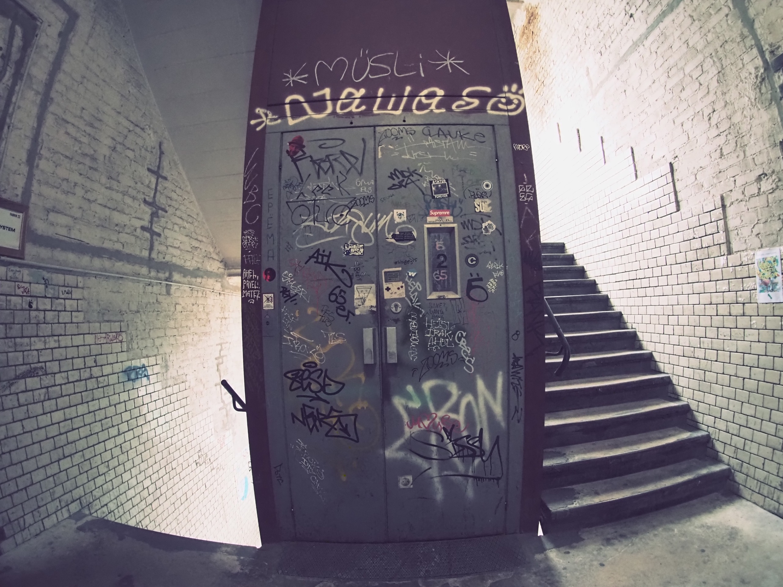 Sample image taken on the OM System PEN with the Olympus 9mm f/8 Fisheye Body Cap Lens