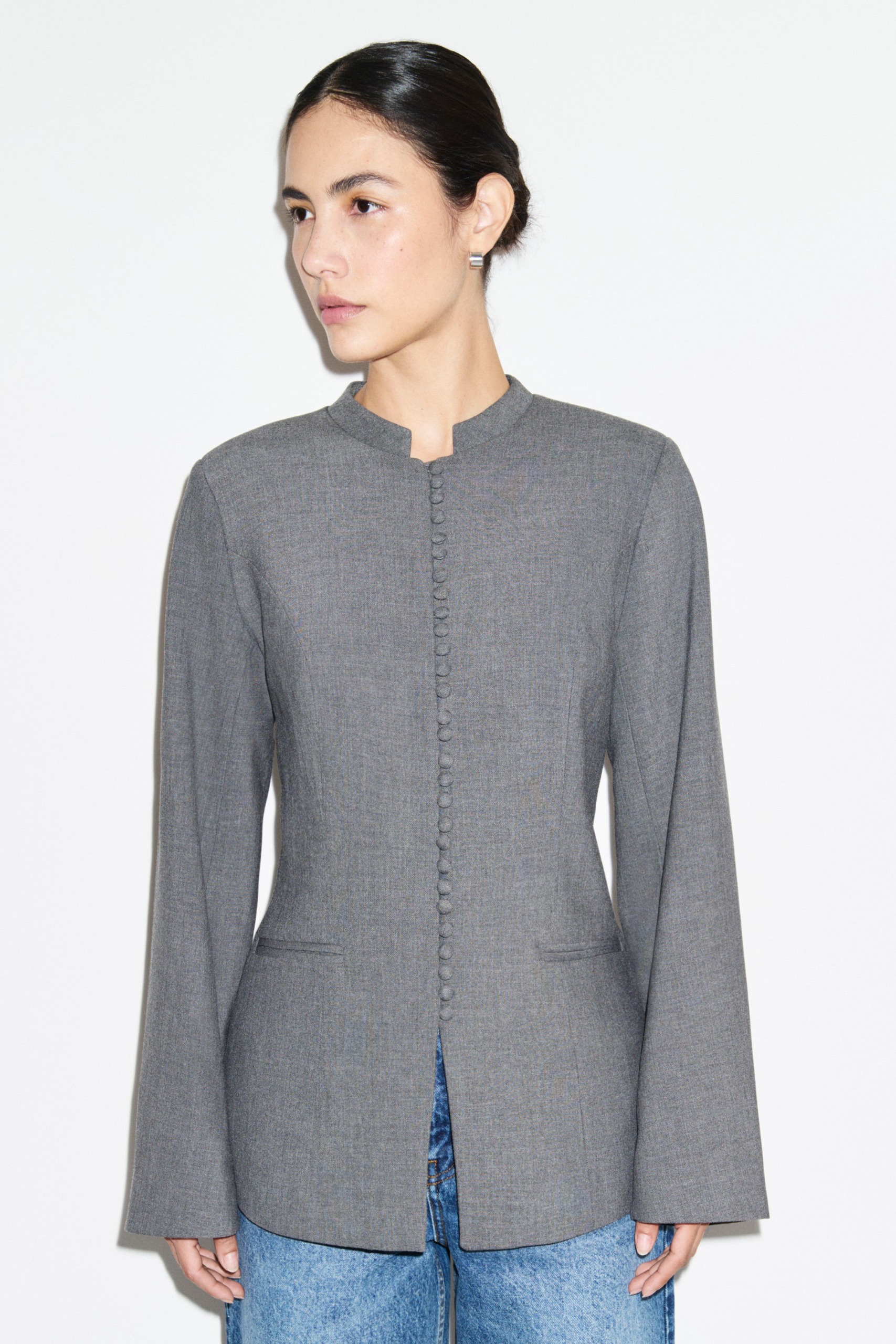 Daphne High Neck Blazer