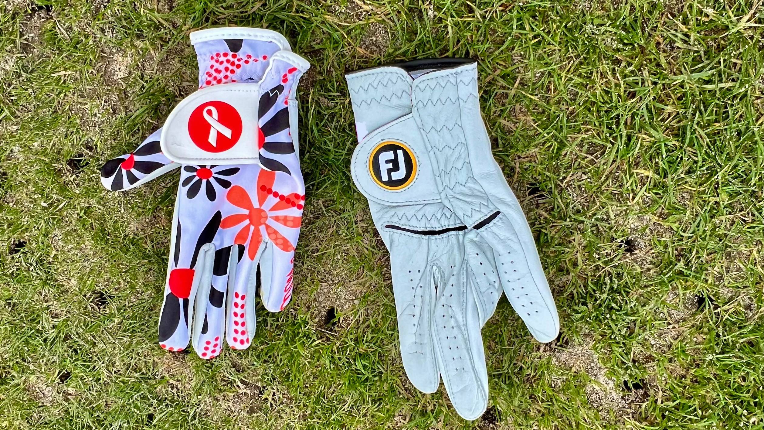 Amazon golf glove and FootJoy golf glove