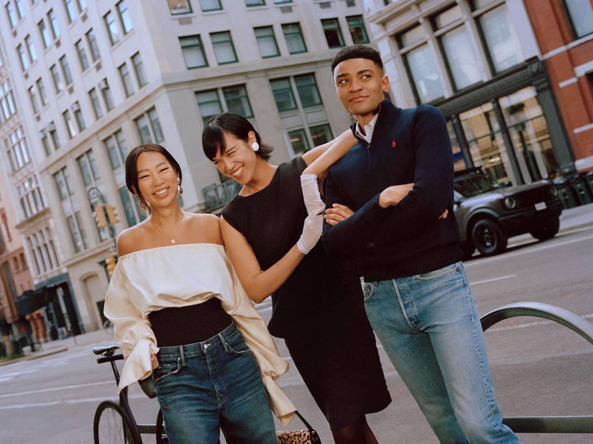 Contributors of eBay's NYC Edit posing in New York City.