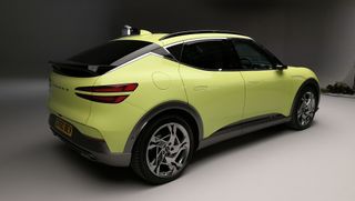 View from the rear of the Genesis GV60