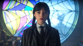Jenna Ortega in Wednesday season 2