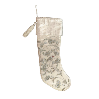 Sudha Pennathur Holiday Silver Stocking