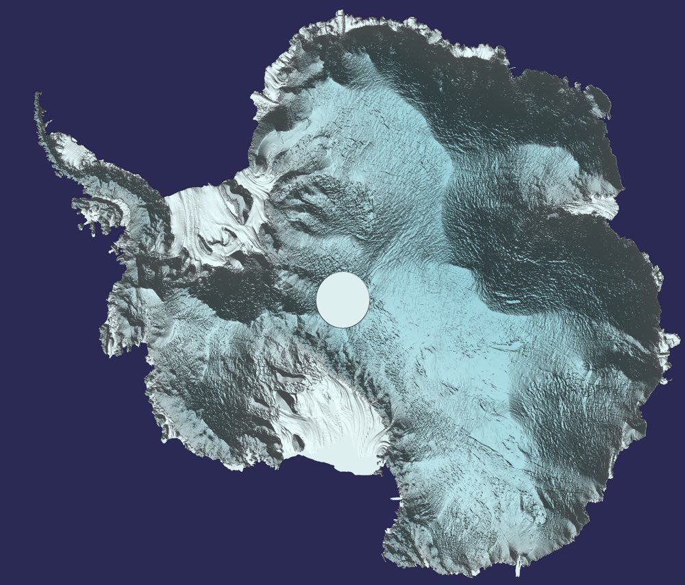 Scientists have created a 3D view of Antarctica by combining 250 million measurements taken by the European Space Agency&#039;s CryoSat mission between 2010 and 2016.