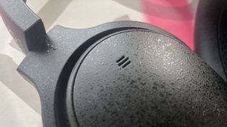 a closeup of the final audio ux3000 over-ear headphones