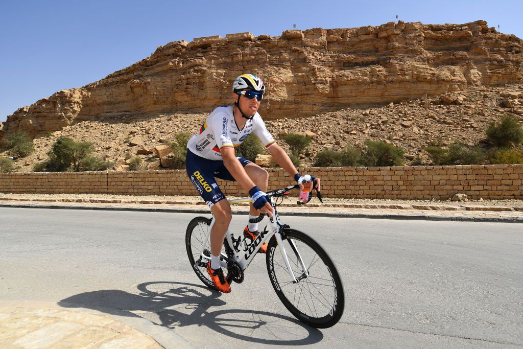 Navardauskas at the 2020 Saudi Tour