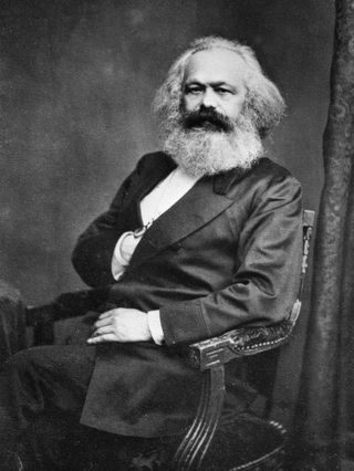 Photograph of Karl Marx 
