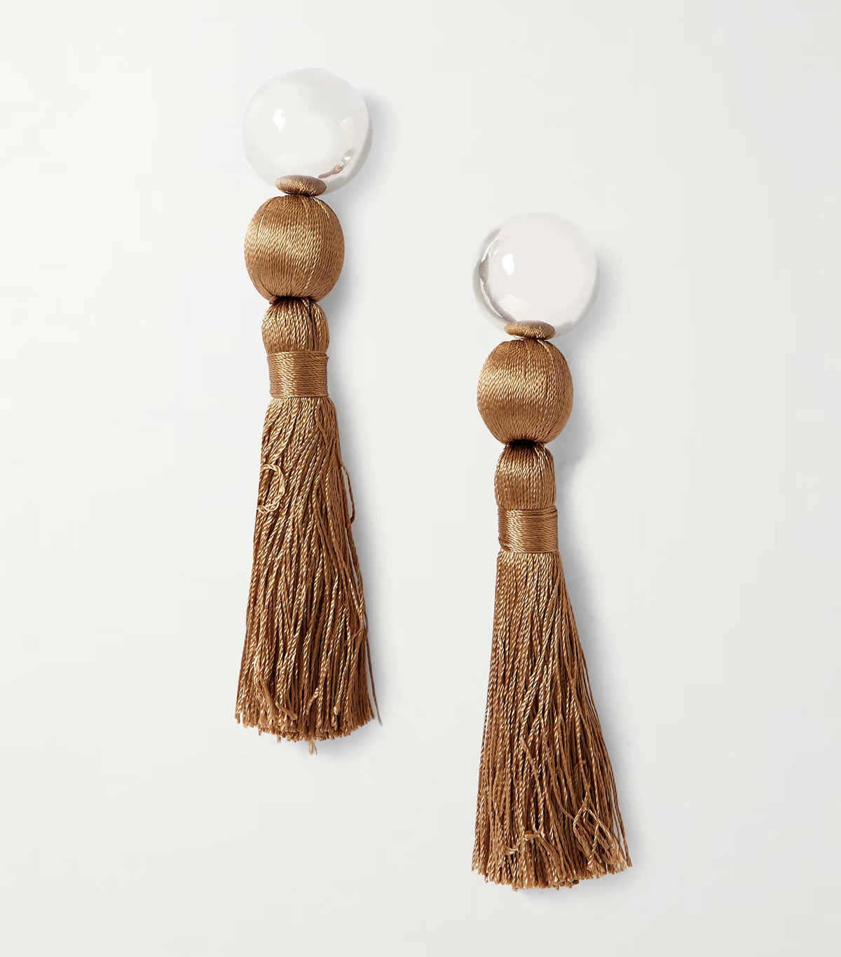Sophie Buhai, Venetian Tasseled Sterling Silver Earrings