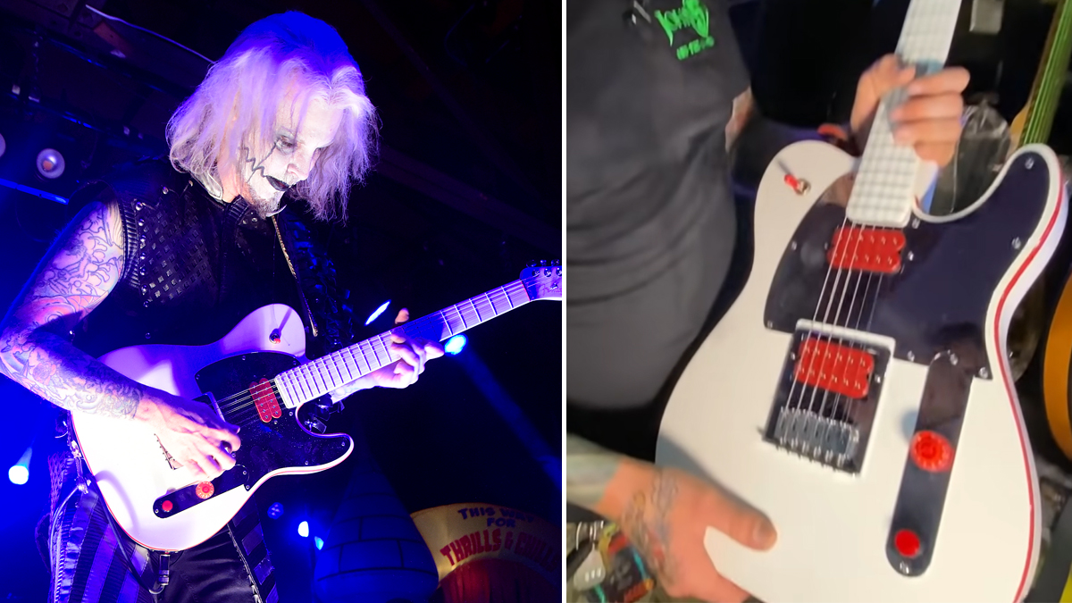 once again cartridge Photo John 5 says his signature Fender Telecaster is coming soon and it is called  The Ghost | Guitar World