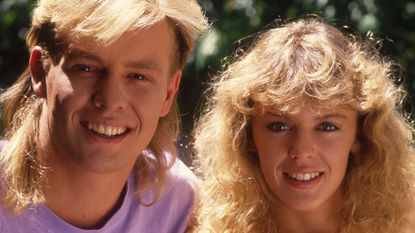 Kylie Minogue and Jason Donovan